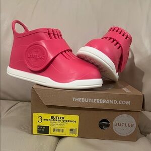 NEW Kids Butler Rockhopper Overshoe - Pink